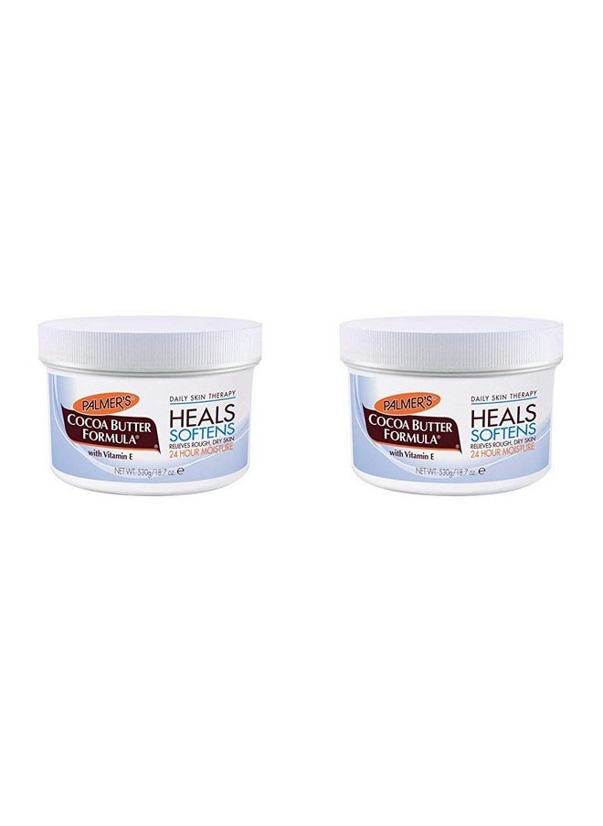 PALMER'S Almer'S Cocoa Butter Formula With Vitamin E 18.7 Oz. 530 G 2 Jars  - Image 1
