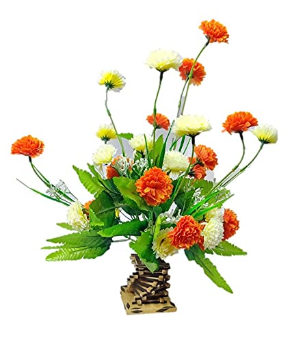 ARMAN SPOONS Royals Handmade Bamboo and Red Rose WallTable Flower Vases for Table 2 Piece Set VaseFlower 1 Set - Image 1