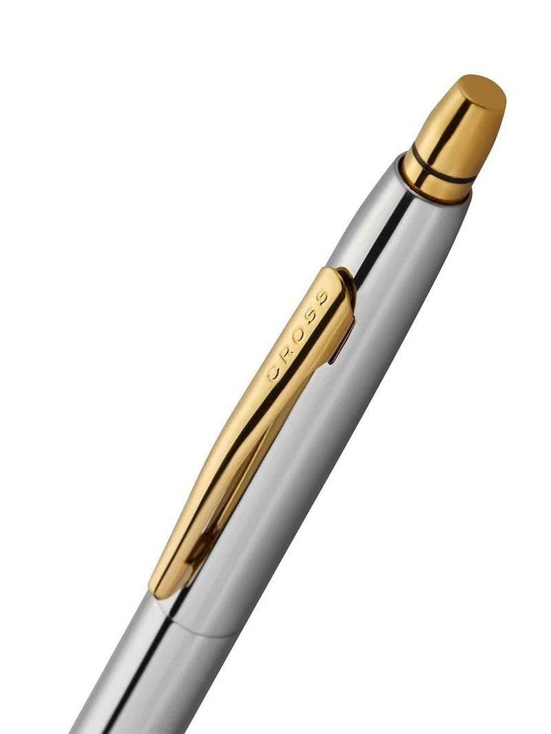Cross Click™ Medalist® Chrome with Gold-tone Appointments Ballpoint Pen - Image 3
