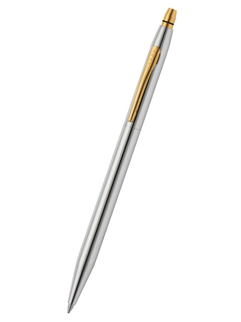Cross Click™ Medalist® Chrome with Gold-tone Appointments Ballpoint Pen - Image 1