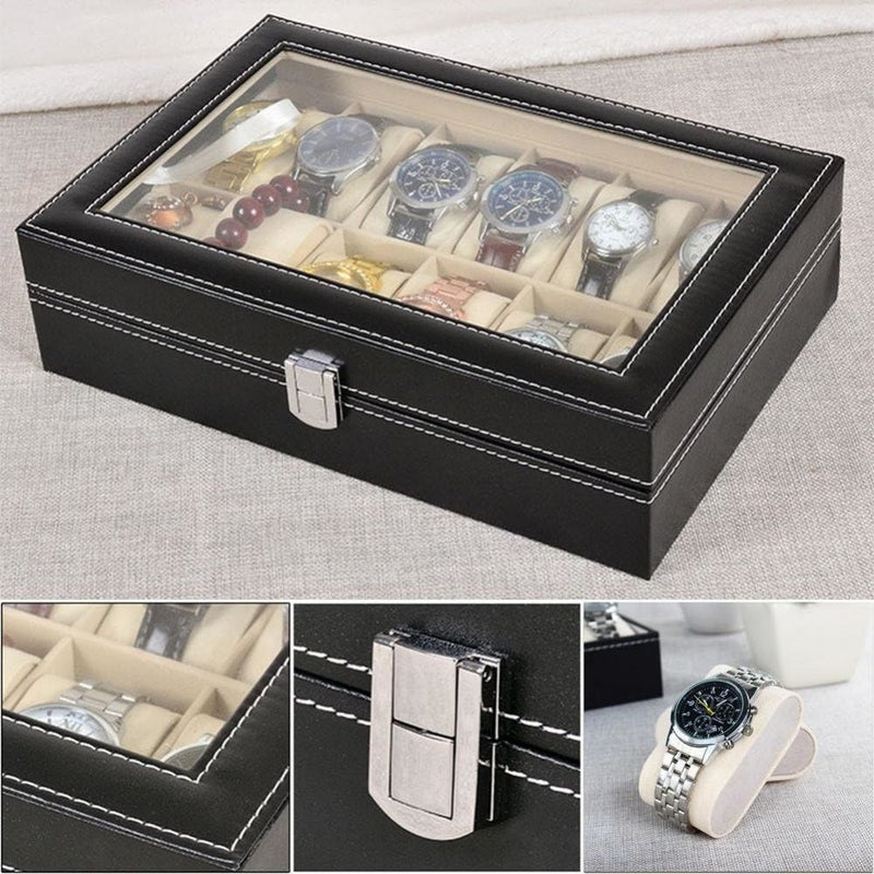 Box with window for 12 watches - Image 5