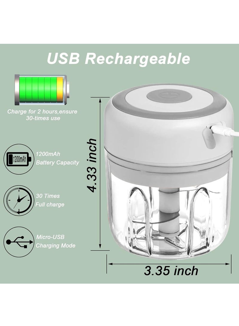 بيبي لاند محضرة طعام للأطفال، سعة ٢٥٠ مل، محضرة طعام صغيرة محمولة، مناسبة للفواكه والخضراوات واللحوم وأطعمة الأطفال الصغار، لون أبيض - Image 2