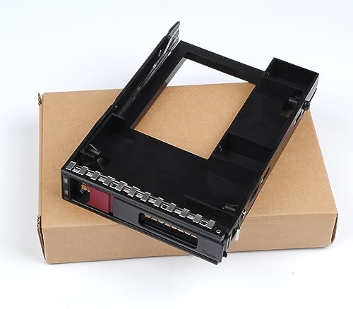 Heretom 2.5 to 3.5 Hard Drive Adapter SSD, 3.5 Hard Drive Tray Caddy 774026-001 with 2.5 Hard Drive Caddy Adapter Compatible for HP Apollo 4200 4510 StoreEasy 1650 G9 and HP ProLiant ML350 ML110 Gen10 Server - Image 5