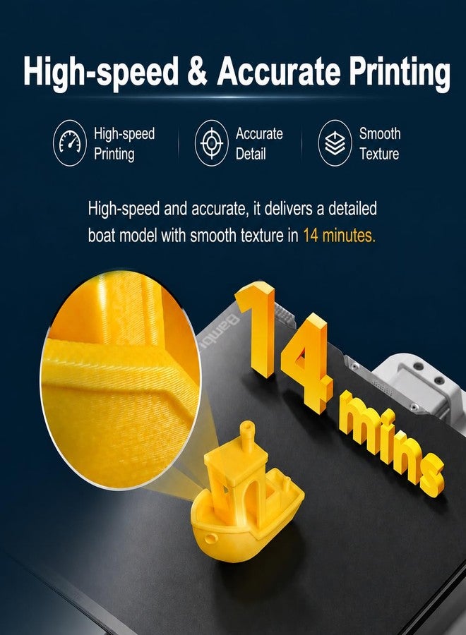 رأس طباعة HIKUDIY 2-Pack 0.4mm Hotend 2.0 المُطوّر لطابعات Bambu Lab A1 / A1 Mini، مصنوع بالكامل من الفولاذ المُقسّى، مع غطاءين من السيليكون وفرشاة تنظيف الفوهة. - Image 5