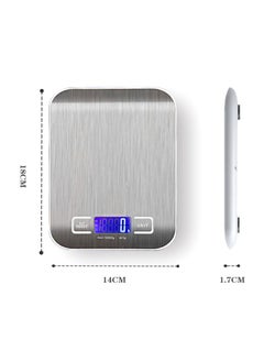 Generic Electric Kitchen Scale Silver.(MAX:10KG)  - Image 2