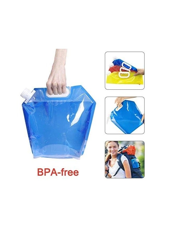 Portable Collapsible Water Storage Bag (5L)- Set of 3 - Image 2
