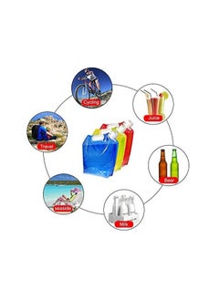 Meetion Portable Collapsible Water Storage Bag (5L)- Set of 3  - Image 5