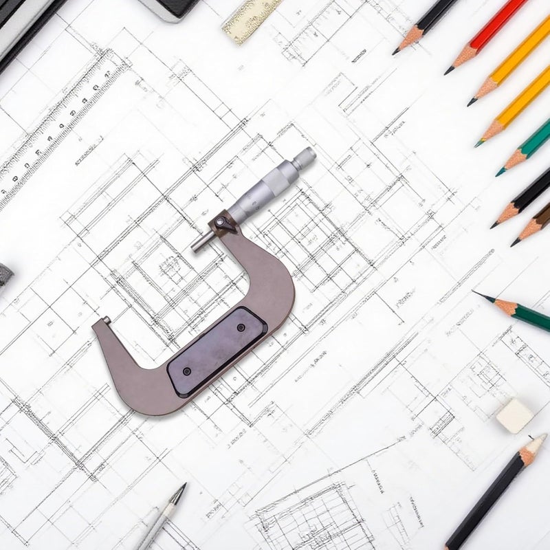 Digital Micrometer Caliper 7 5 10 Cm Metal Body IP54 Waterproof High Resolution Industrial Tool - Image 3