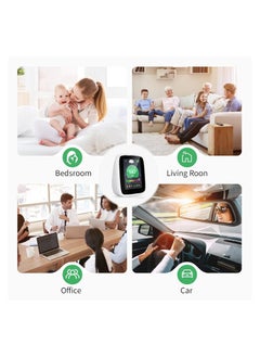 SYOSI CO2 Carbon Dioxide Detector, 4-in-1 Indoor Air Quality Monitor, Portable CO2 Monitor, Tester for Carbon Dioxide, Temperature and Relative Humidity, CO2 Meter with Alarm, for Grow Tents, Homes, Cars  - Image 4