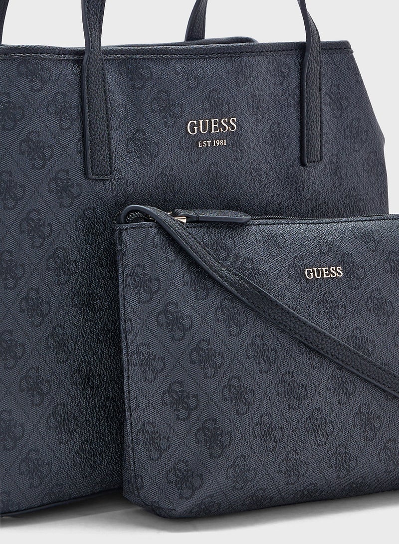 GUESS Vikky Ii 2 In 1 Tote  - Image 5