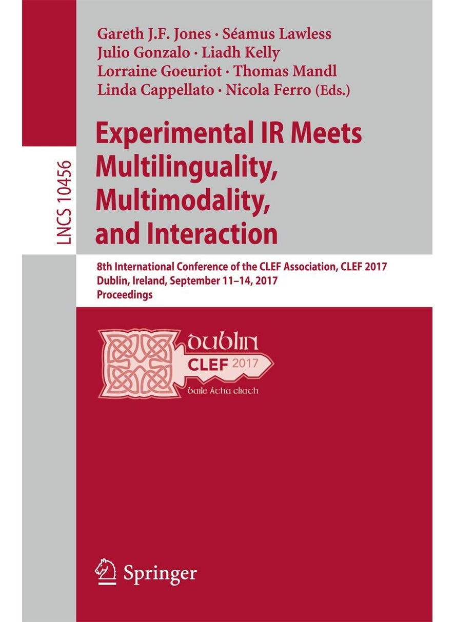 Experimental IR Meets Multilinguality, Multimodality, and Interaction: 8th International Conference of the CLEF Association, CLEF 2017, Dublin, Ireland, September 11-14, 2017, Proceedings 