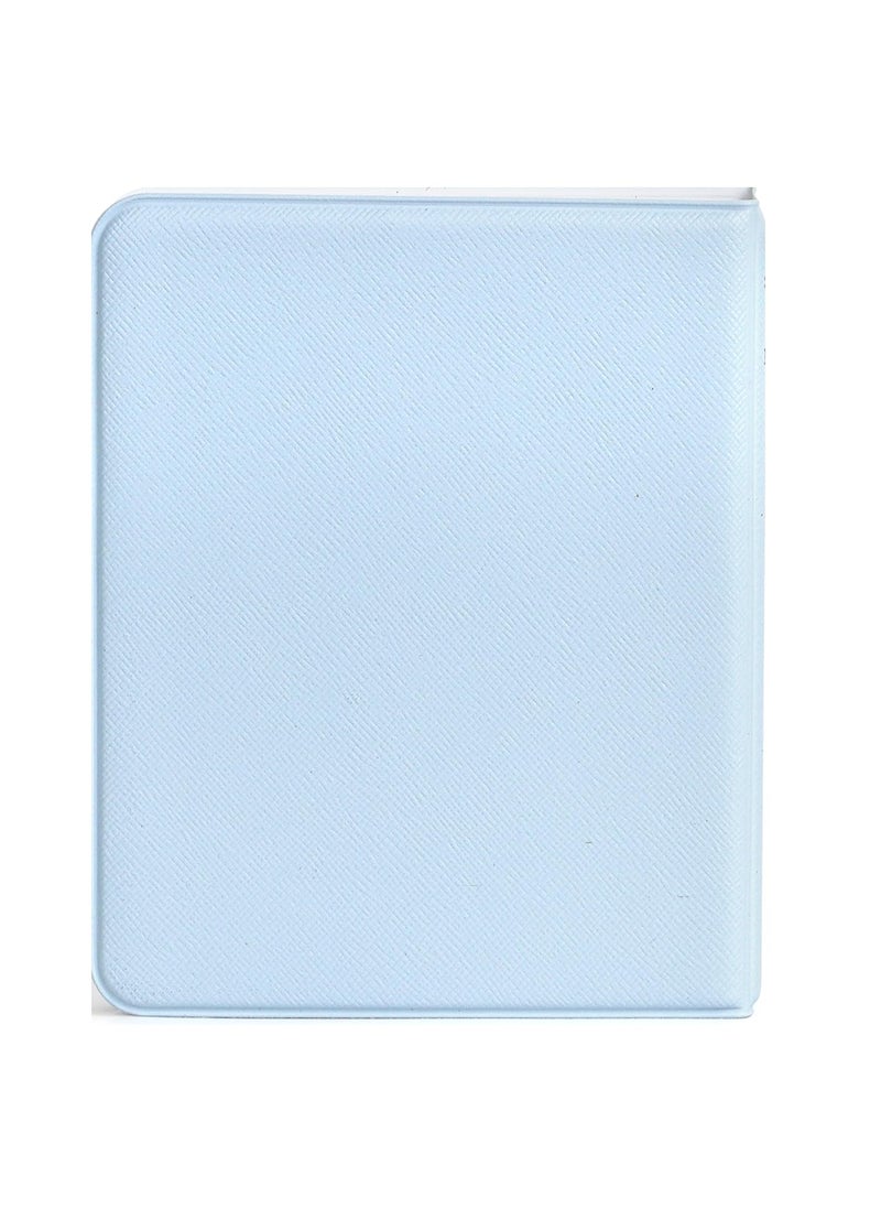 ZIKKON ZIKKON 64 Pockets Photo Album for Fujifilm Instax Mini 12 11 9 8 40 99 Evo Liplay 7S Instant CameraMini Link Printer Polaroid Snap Touch PIC300 Z2300 Mint Zip Instant Camera Printer Pastel Blue  - Image 4