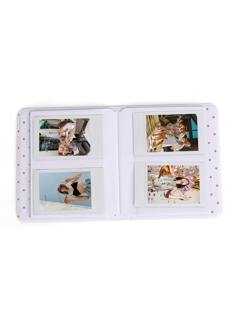 ZIKKON ZIKKON 64 Pockets Photo Album for Fujifilm Instax Mini 12 11 9 8 40 99 Evo Liplay 7S Instant CameraMini Link Printer Polaroid Snap Touch PIC300 Z2300 Mint Zip Instant Camera Printer Pastel Blue  - Image 5