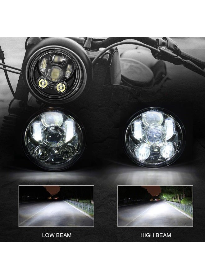 SUNPIE Motorcycle 5-3/4 5.75 Daymaker LED Headlight for Harley Davidson 883,sportster,triple,low rider,wide glide Headlamp Projector Driving Light - Image 2
