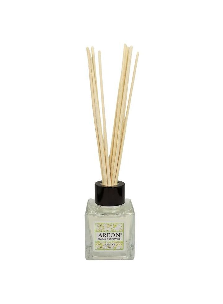 AREON Home Perfumes Jasmine Reed Diffuser Home Perfume Sticks Fragrance Air Freshener 50 ML - Image 2