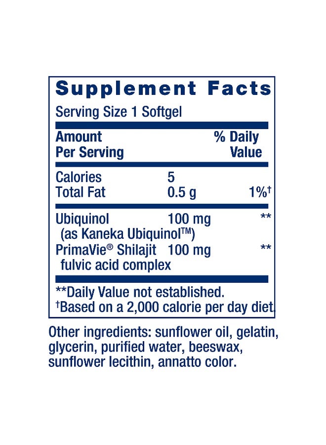 Life Extension Super Ubiquinol CoQ10 with Enhanced Mitochondrial Support, Potent Heart Health & Cellular Energy Production Support, Ultra-absorbable, Gluten-Free, Non-GMO, 100 mg, 60 softgels - Image 4