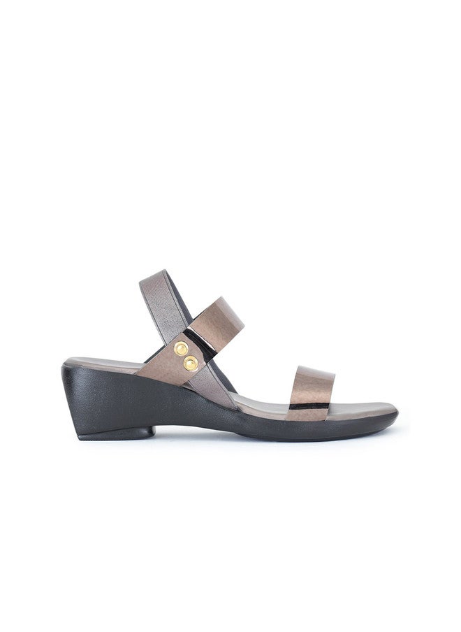 She Zone Grey Heels for Women - Image 4