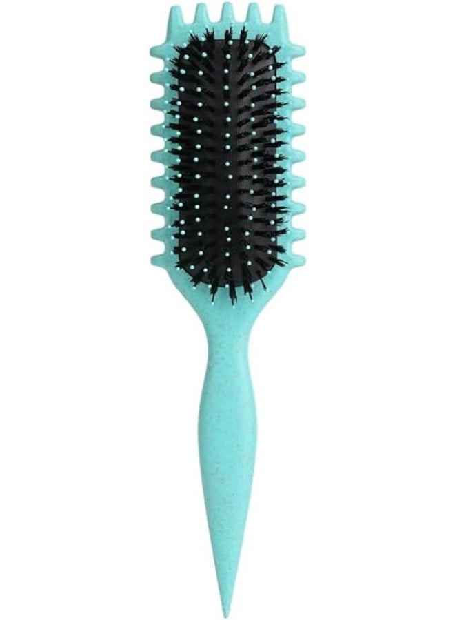 3 in 1 Curl Defining Brush, Curl Styling Brush, Reduce Pulling and Separating Curls, Curl Defining Brush, Shaping and Defining Curls Multicolor - Image 1