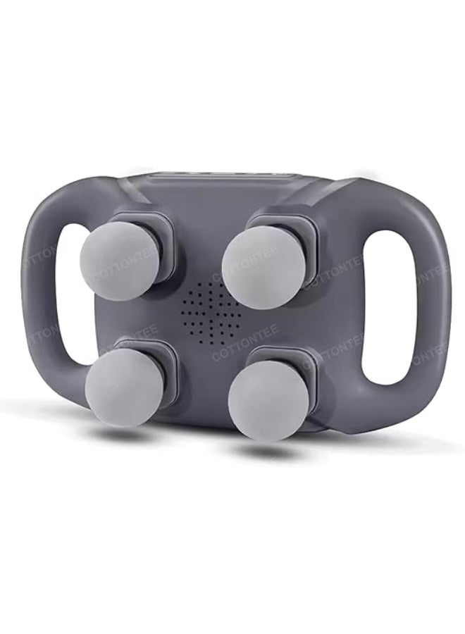 4-Head Deep Tissue Massage Gun - Muscle Massager with 20 Intensities & 6 Modes - Powerful & Easy-to-Use for Back, Neck & Full Body Pain Relief - Image 4