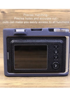 Generic Blue Silicone Protective Case for Fuji Instax Mini EVO Camera Lightweight Soft Rubber Cover Fujifilm Instant Camera Case  - Image 4