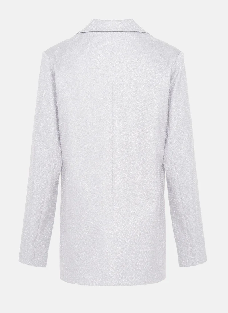 Lichi  Metallic single-breasted blazer for Women | Best Price UAE