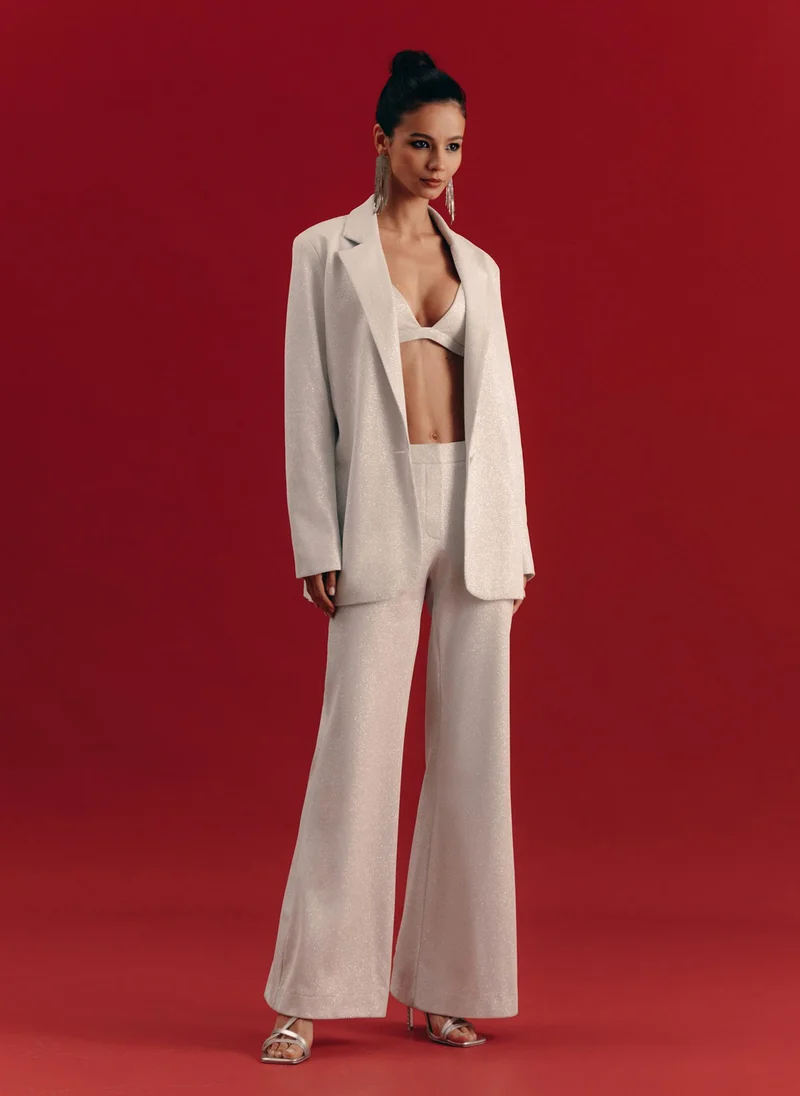 Lichi  Metallic single-breasted blazer for Women | Best Price UAE