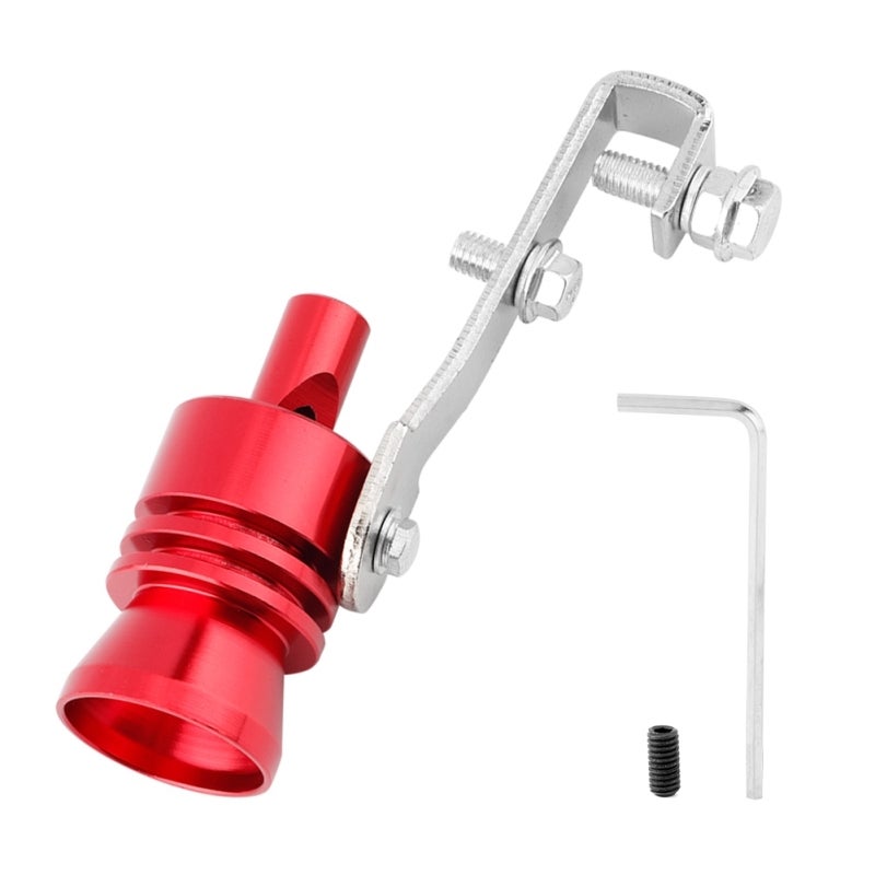 Universal Car Exhaust Whistle: High-quality Aluminum Alloy - Durable Wear-resistant Lightweight Turbo Whistle for Automobile ATV SUV Vehicle Sound Upgrade & Decoration - Image 1