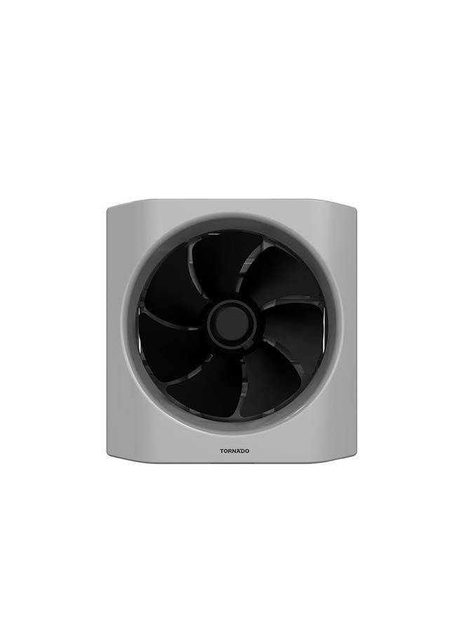 TORNADO Kitchen Ventilating Fan 20 cm TVH-20BG Black x Grey - Image 1