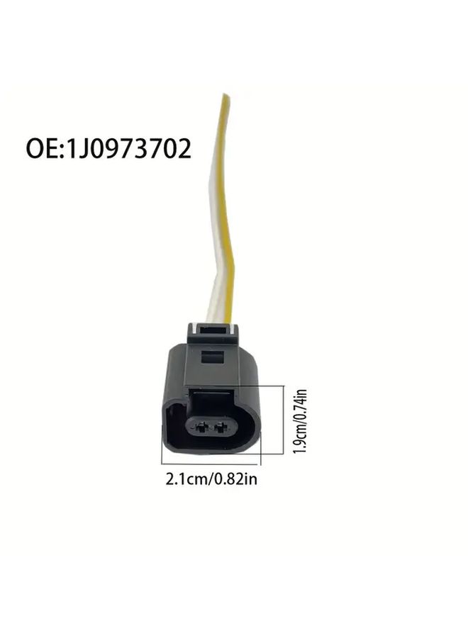 1 Pack Engine Coolant Temperature Sensor Connector Harness Automotive Replacement - Image 2