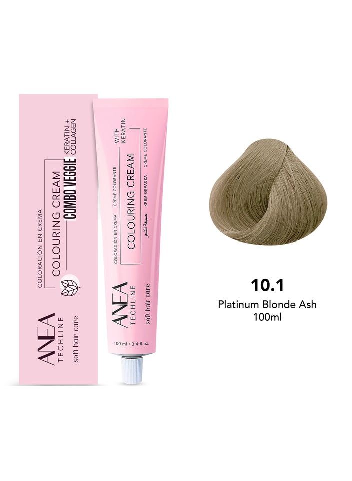 ANEA TECHLINE Anea Colouring Cream 100ml 10.1 Platinum Blonde Ash