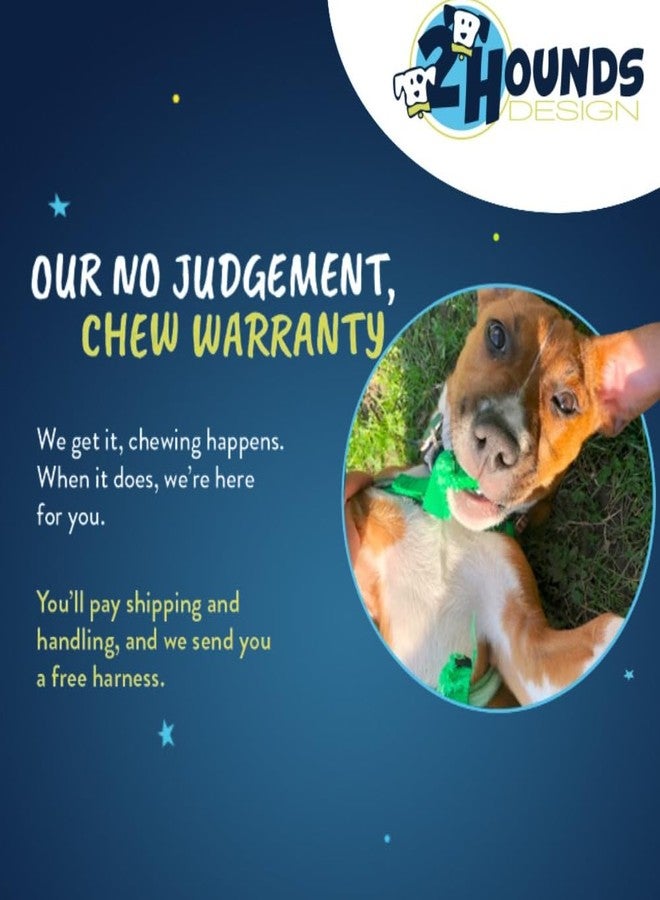 2 هاوندز ديزاين طقم سرج ومقود قابل للتعديل من تو هاوندز ديزاين فريدوم، سهل المشي ومريح التحكم، يناسب الكلاب الصغيرة والمتوسطة والكبيرة، ألوان سادة، صنع في الولايات المتحدة الأمريكية، مقاس 1 بوصة، لون أزرق مخضر - Image 5