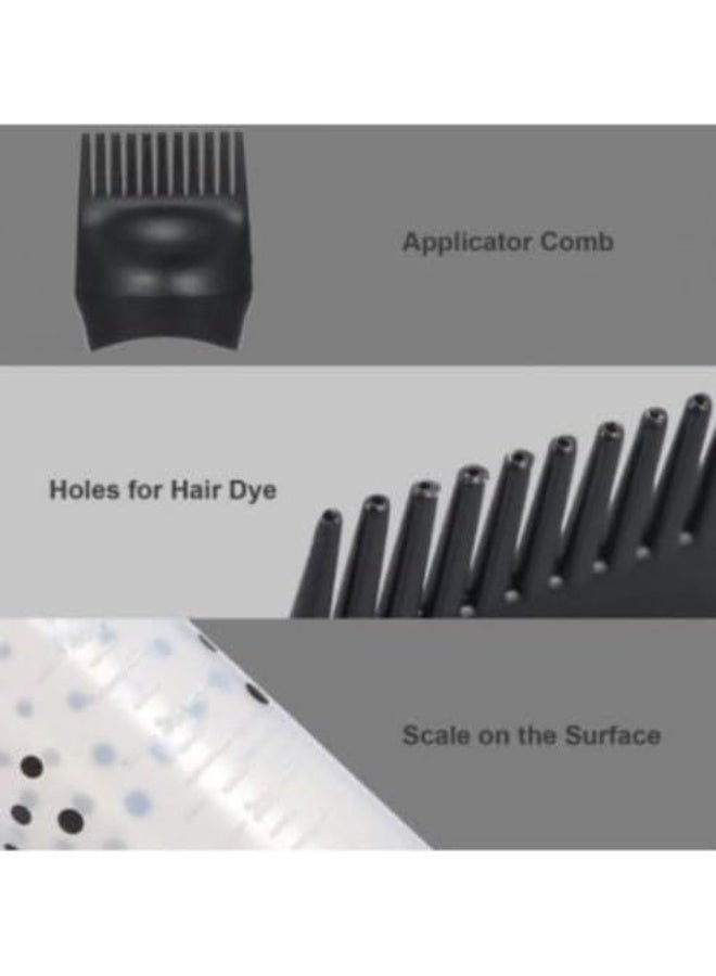 Hair Oil and Dye Dispensing Bottle with Dispensing Brush - Image 2