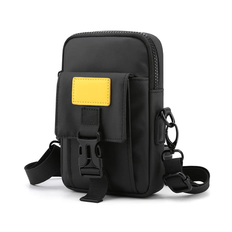 Ketmart Fanny Pack for Men Women - Waist Bag Pack - Lightweight Belt Bag Sports Hiking(Color-Black) - Image 1