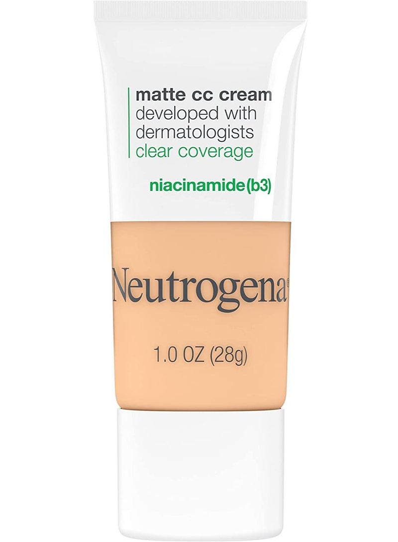 Neutrogena Neutrogena Clear Coverage Flawless Matte CC Cream 1 oz - Image 1