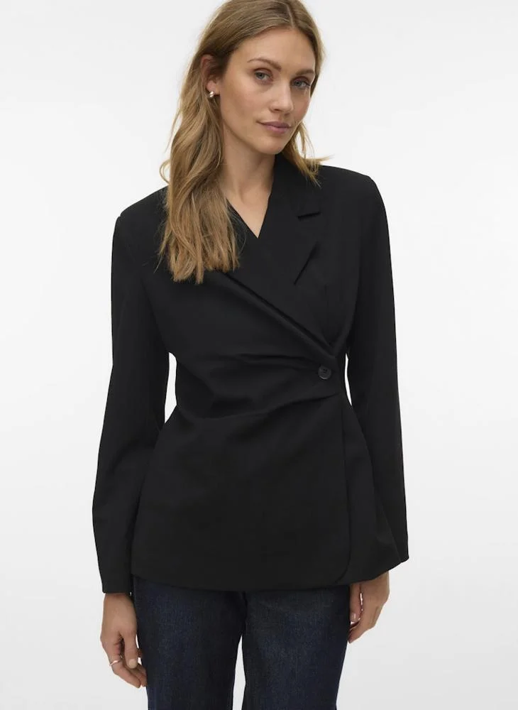 Vmvela Long Sleeve Wrap Blazer