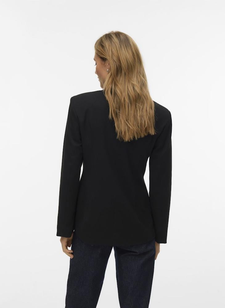 فيرو مودا بليزر لف بأكمام طويلة من فيمفيلا - Image 2