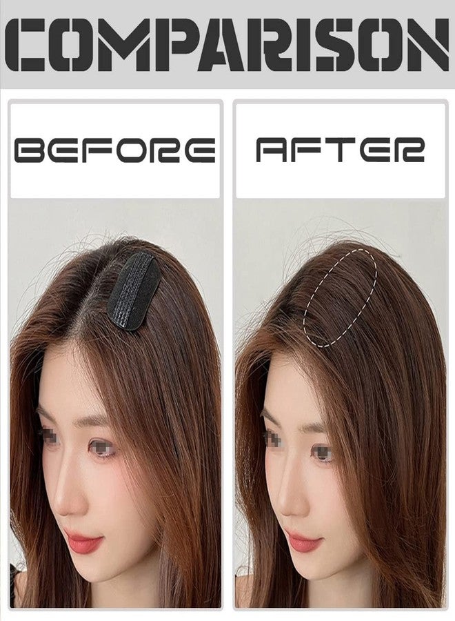 BAERFIT مشابك إسفنجية سوداء من BAERFIT لزيادة كثافة الشعر، أدوات تصفيف سحرية للشعر، إكسسوارات لتصفيف الشعر للنساء، مشابك لتكثيف الشعر الجانبي - قطعتان - Image 4