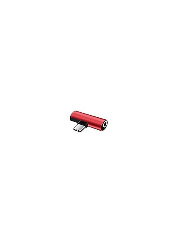 traditious C to Aux Converter/Splitter - Red 