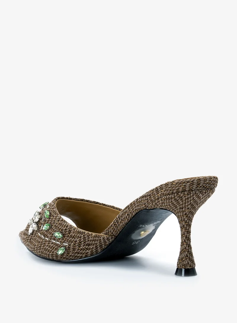 Lorianne Aitana -  Crystal  pumps