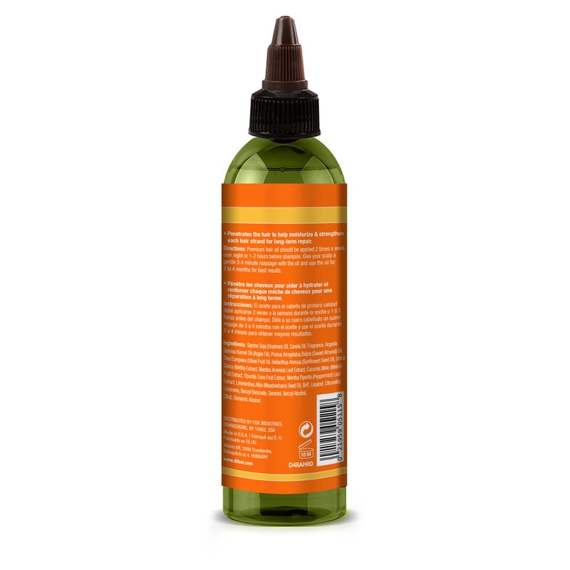Difeel Argan Hydrating Premium Hair Oil 8 oz. - Hair Oil for Dry Hair and Natural Hair Oil Treatment - Image 2