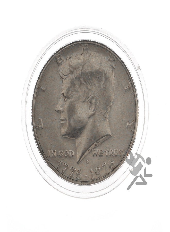 OnFireGuy 25 Half Dollar Direct Fit Air-Tite Coin Holder Capsules "NO-Scratch Premium Packaging" T30 - Image 2