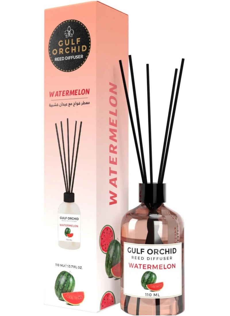 Gulf Orchid - Gulf Orchid Watermelon Reed Diffuser 110ml for Home & Office - Image 1