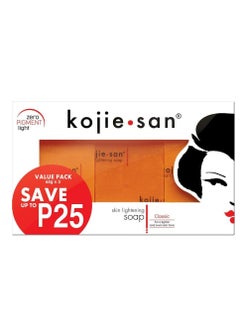 kojie.san Skin Lightening Soap 3x65 g 