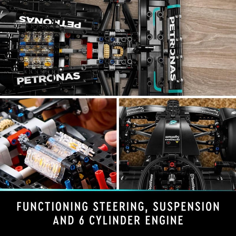 LEGO مجموعة LEGO Technic مرسيدس- AMG F1 W14 E للأداء للبالغين للبناء 42171 - Image 4