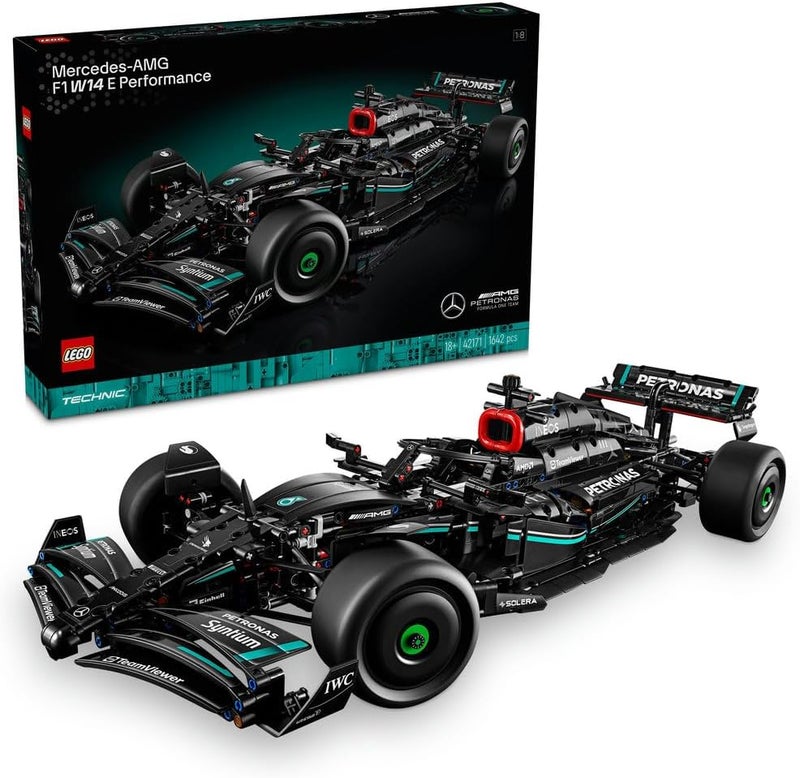 LEGO مجموعة LEGO Technic مرسيدس- AMG F1 W14 E للأداء للبالغين للبناء 42171 - Image 1