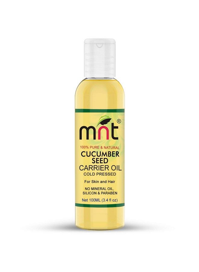 MNT Cucumber Seed Carrier Oil (100Ml) 100% Pure Natural & Undiluted For Skin Care & Hair Treatment - Image 1