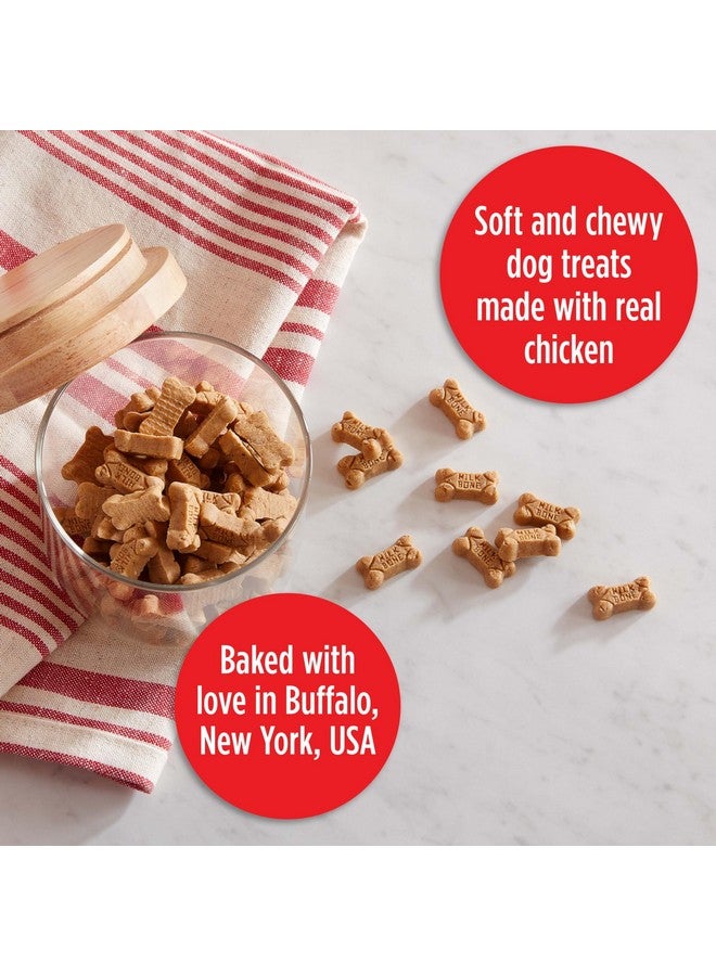 MILK-BONE Milk-Bone Soft & Chewy Mini’s Dog Treats, Chicken, 18 Ounce Made with Real Chicken Breast  - Image 2