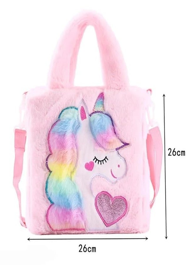 FUNZUO Unicorn Toddler Bag Princess Cute Crossbody School Bags Gift for Girls - Image 2