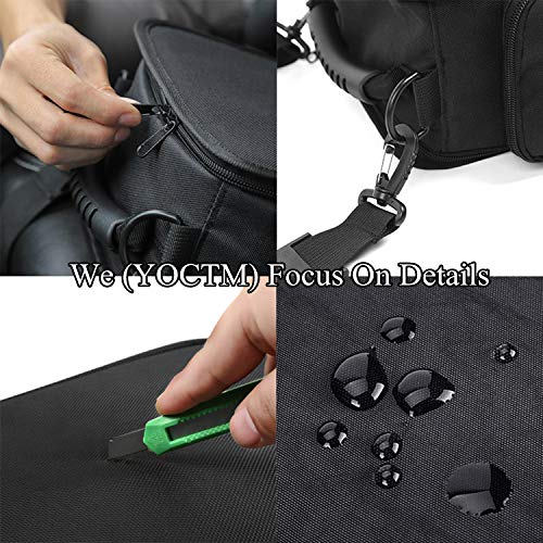 YOCTM Under Seat Organizer for 2007-2025 Jeep Wrangler JK JL JLU 4XE Sports Rubicon Gladiator JT Backseat Rear Under Seat Storage Bags Black Portable Storage Tool Kits Pocket… - Image 5