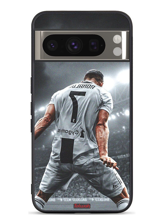 Tolwak Google Pixel 8 Pro Protective Case Cover Cristiano Ronaldo Celebration - Image 1